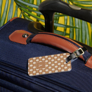Étiquette À Bagage Cadeau de voyage personnalisé pour femmes Daisy pe