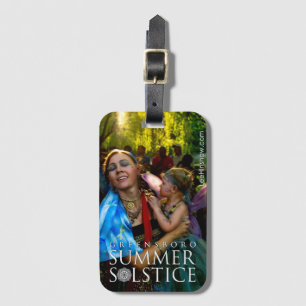 Étiquette À Bagage Cadeau photo du Festival du solstice d'été de Gree