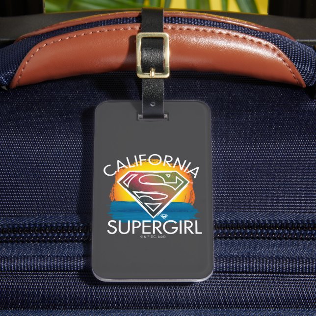 Étiquette À Bagage California Supergirl Sunset Graphic (Insitu Rectoal 2)