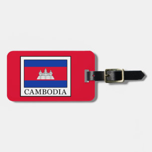 Étiquette À Bagage Cambodge