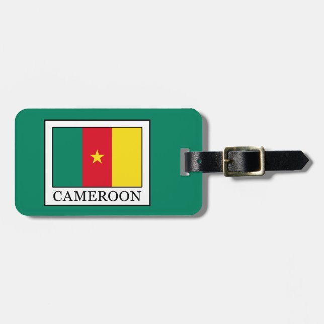 Étiquette À Bagage Cameroun (Devant horizontal)