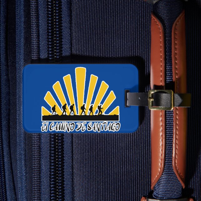Étiquette À Bagage Camino de Santiago (Insitu Rectoal 4)