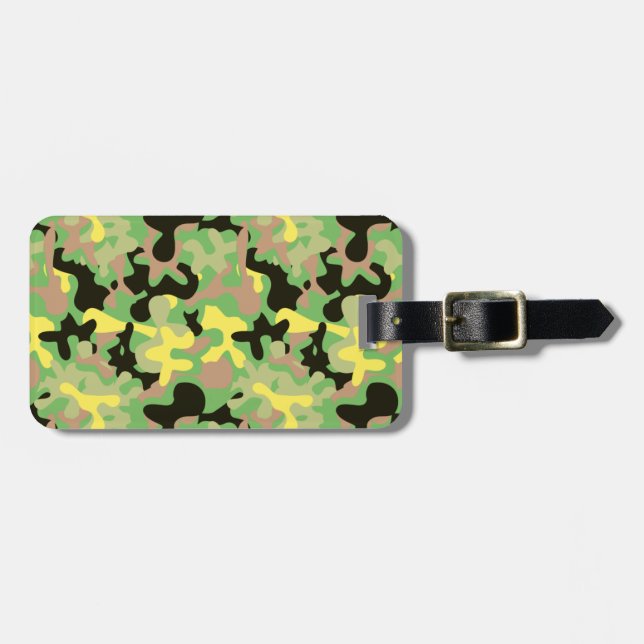 Étiquette À Bagage Camion signature du début du printemps (Devant horizontal)