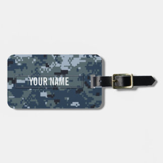 Étiquette À Bagage Camouflage de la marine NWU personnalisable