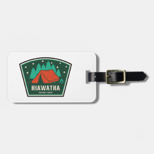 Étiquette À Bagage Camping dans la forêt nationale de Hiawatha