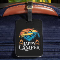 Camping heureux Rétro Vintage Équipe de camping co