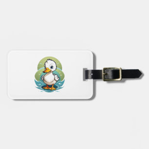 Étiquette À Bagage canard-colvert