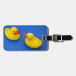 Étiquette À Bagage Canard en caoutchouc