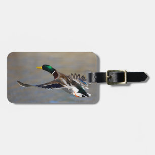 Étiquette À Bagage canard en vol