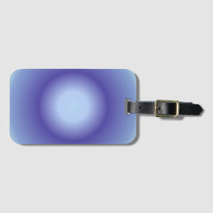 Étiquette À Bagage Cancer Aura, Cancer Zodiac, Blue Aura Gradient