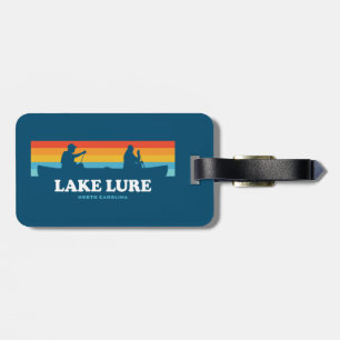 Étiquette À Bagage Canot du lac Lure Caroline du Nord