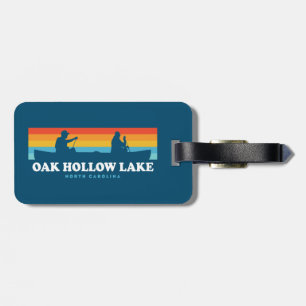 Étiquette À Bagage Canot Oak Hollow Lake Caroline du Nord