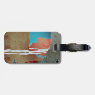 Étiquette À Bagage Canyon Birds