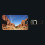 Étiquette À Bagage Canyon de Red Rock<br><div class="desc">Canyon de roche rouge pittoresque</div>