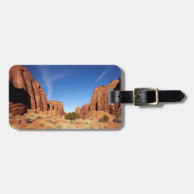 Étiquette À Bagage Canyon de Red Rock (Devant horizontal)