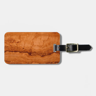 Étiquette À Bagage Canyon en cuivre Granite, or ambre montagnes de Se