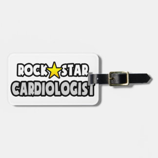 Étiquette À Bagage Cardiologue Rock Star
