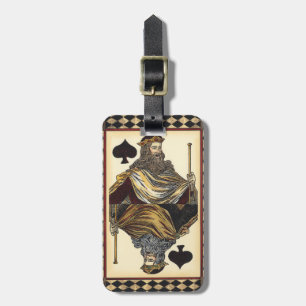Étiquette À Bagage Carte de jeu King of Spades par Vision Studio