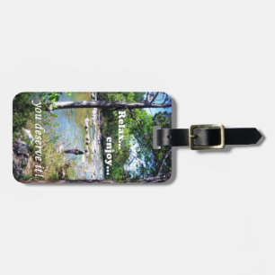 Étiquette À Bagage Carte de pêche
