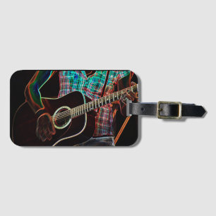 Étiquette À Bagage Carte de visite pour guitare 1 emplacement lt arc5