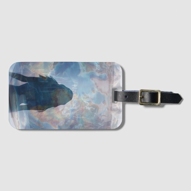 Étiquette À Bagage Carte iMarket DC (Devant Horizontal)