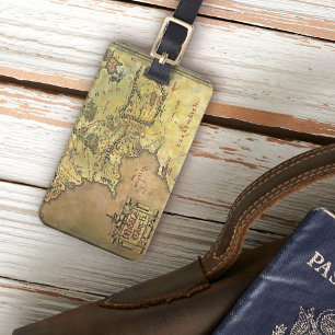 Étiquette À Bagage Carte MIDDLE EARTH™