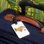 Étiquette À Bagage Cartoon Hercules Greek Mythology Hero with Club<br><div class="desc">Travel in style and spot your bags instantly at the airport carousel with these durable custom luggage tags. Made from high-quality, sturdy materials, each tag includes a clear window on the back for your contact information and a secure strap to attach to any suitcase or carry-on. The vibrant, full-color printing...</div>