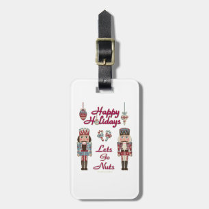 Étiquette À Bagage Casse-Noisette de Fête Faisons les Fous