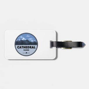 Étiquette À Bagage Cathedral Range Camping Californie
