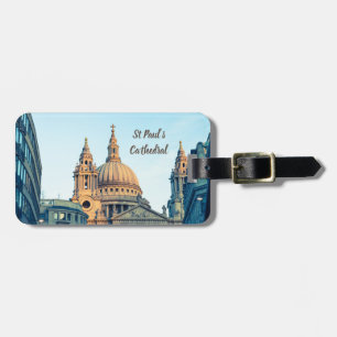 Étiquette À Bagage Cathédrale Saint-Paul Londres cadeau Vintage Poste
