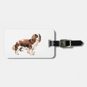 Étiquette À Bagage Cavalier King Charles Spaniel