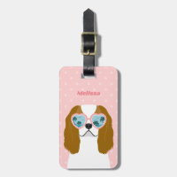 Cavalier King Charles Spaniel Bagages Tags