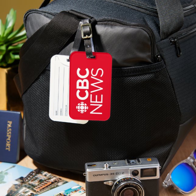 Étiquette À Bagage CBC News (Recto & Verso)