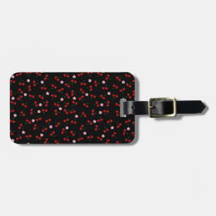 Étiquette À Bagage Cerises noires