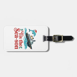 Étiquette À Bagage C'est le fils de la mer Funny Cruising Family Matc