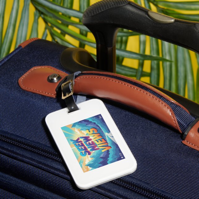 Étiquette À Bagage ''Cette étiquette pour les enfants cadeaux '' (Insitu Rectoal 1)