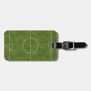 Étiquette À Bagage Champ de football
