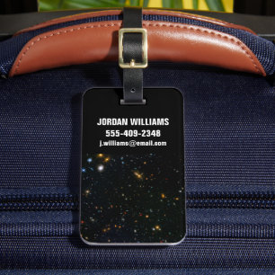 Étiquette À Bagage Champ parallèle du cluster Galaxy Abell 370.