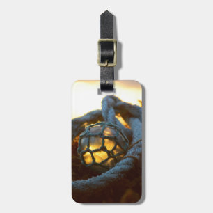 Étiquette À Bagage Char de verre souffle au coucher du soleil, Alaska