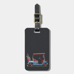 Étiquette À Bagage Chariot de golf mignon