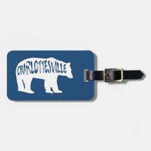 Étiquette À Bagage Charlottesville Virginia Bear