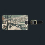 Étiquette À Bagage Chasseurs dans la neige - janvier 1565<br><div class="desc">Nombre de collection d'image :  Chasseurs XAM324 dans la neige - janvier 1565. Bruegel,  Pieter l'huile (c.1525-69) plus ancienne sur la toile. Musée de Kunsthistorisches,  Vienne,  Autriche.  1565</div>