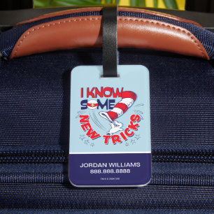 Étiquette À Bagage Chat Dans Le Casquette Je Connais Quelques Nouvell