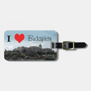 Étiquette À Bagage Château de Buda - coeur Budapest d'I