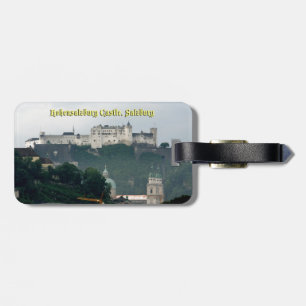Étiquette À Bagage Château de Hohensalzburg, Salzbourg, Autriche