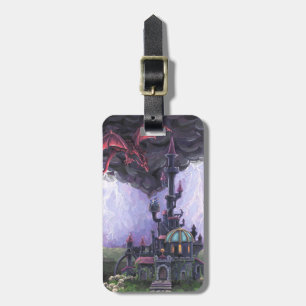Étiquette À Bagage Château du dragon