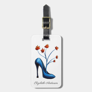 Étiquette À Bagage Chaussure Addict talons hauts Art Fashionista