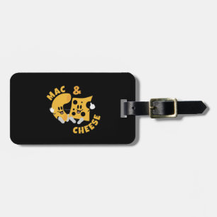 Étiquette À Bagage Cheese Mac & Cheese Drôle Idée cadeau