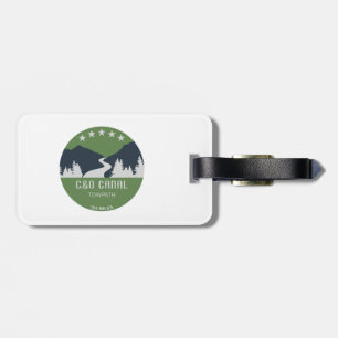 Étiquette À Bagage Chemin d'accès du canal C&O