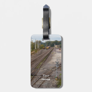 Étiquette À Bagage Chemins de fer de Jeff City